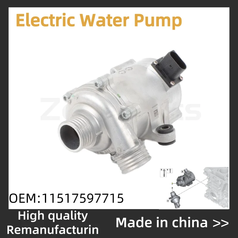 

Electric Water Coolant Pump For BMW N20 Engine 1 2 3 4 5 X1 X3 X4 Z4 E89 E84 F10 F11 F20 F21 F87 F26 F30 F32 F36 11517597715