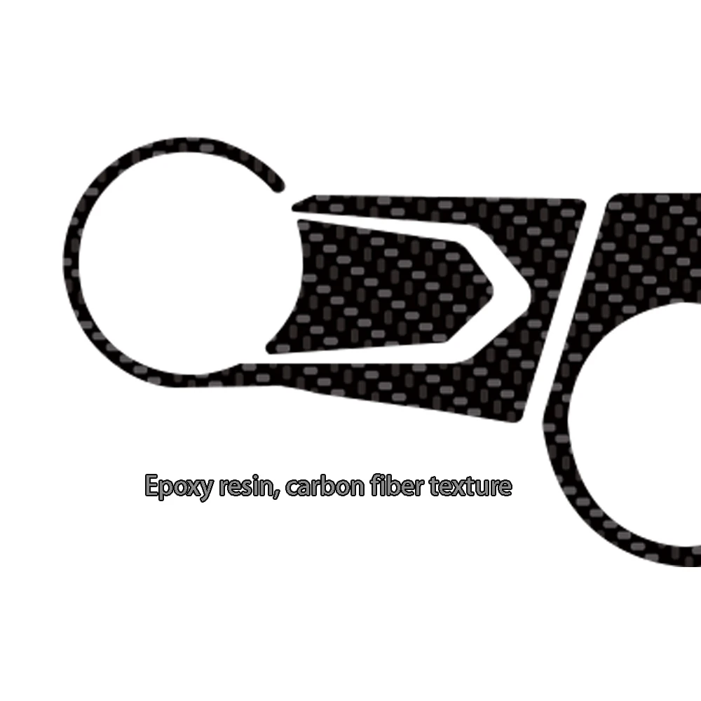 Carbon Fiber CBR 650R Cap Sticker Tank Pad Fork Triple Tree Upper Clamp Decal For Honda CBR650R CBR 650 R 2019 2020