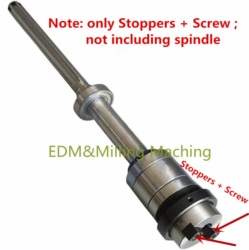 Cnc Fresadora Parte Nt30 Eixo Eixo Eixo Topo Rolhas Mais Parafuso para Bridgeport Moinho Ferramentas