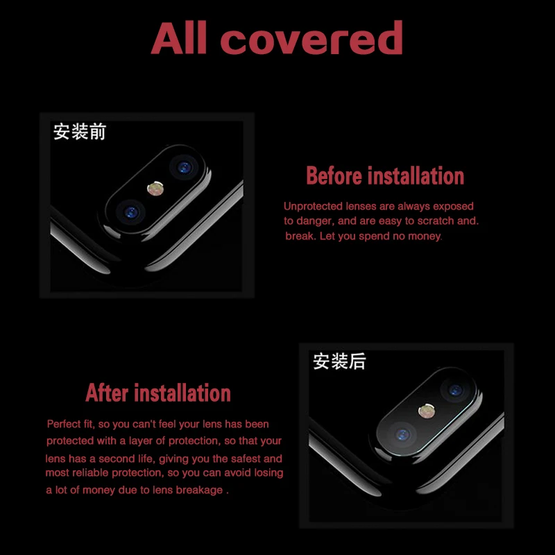 Rear Camera Lens Film For Lenovo S5 K520 Pro S810t S850t S90 S90-t S90-u VIBE X2 Pro X2PT5 Z2 Mini Pro K920 X3 Z5 PRO Z5S image 5