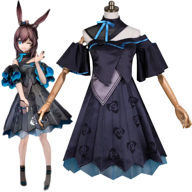 

Anime New Arknights Almea Loli Costume Cospaly Dress Set Customization