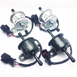 For Excavator Parts Car 12V 24V Fuel Feed Pump Electronic Fuel Pump Low Pressure 129612-52100 4TNV98 3TNV88 Takeuchi TB230 Daewo
