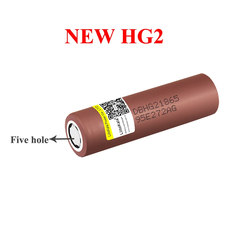 Liitokala nowy akumulator HG2 18650 3000mAh 3.6V rozładowanie 30A dedykowany akumulator