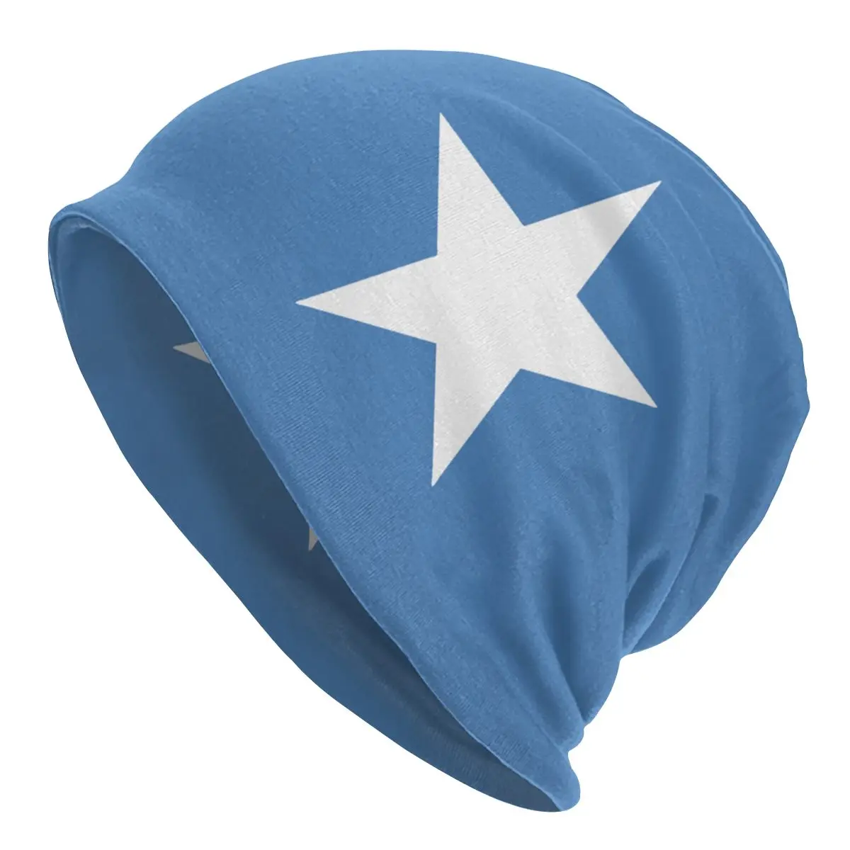 Flag Of Somalia Skullies Beanies Somali Gift Hat Vintage Street Unisex Caps Adult Warm Dual-use Bonnet Knitting Hats