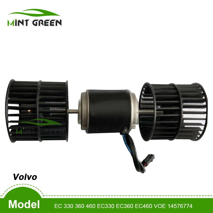 

for Volvo excavator EC 330 360 460 EC330 EC360 EC460 VOE 14576774 AC A/C Air conditioning Fan Double Blower Motor