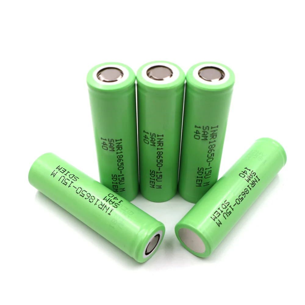 C & P 15UM 1500mAh 18650 3.6V litowo-jonowy akumulator prąd rozładowania 23A 15C akumulatory akumulatory