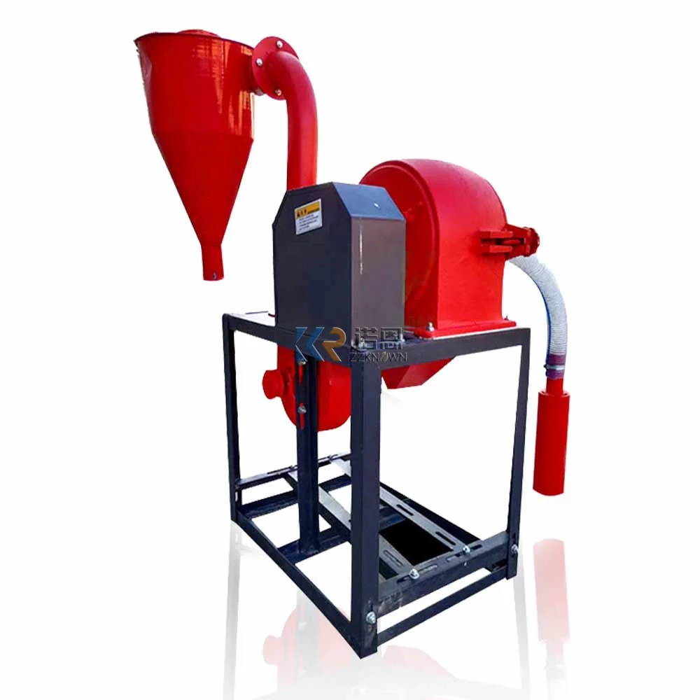 Self Priming Flour Mill Machine Used for Cereal Cassava Corn Seed Grain Maize Rice Flour Grinding Crushing