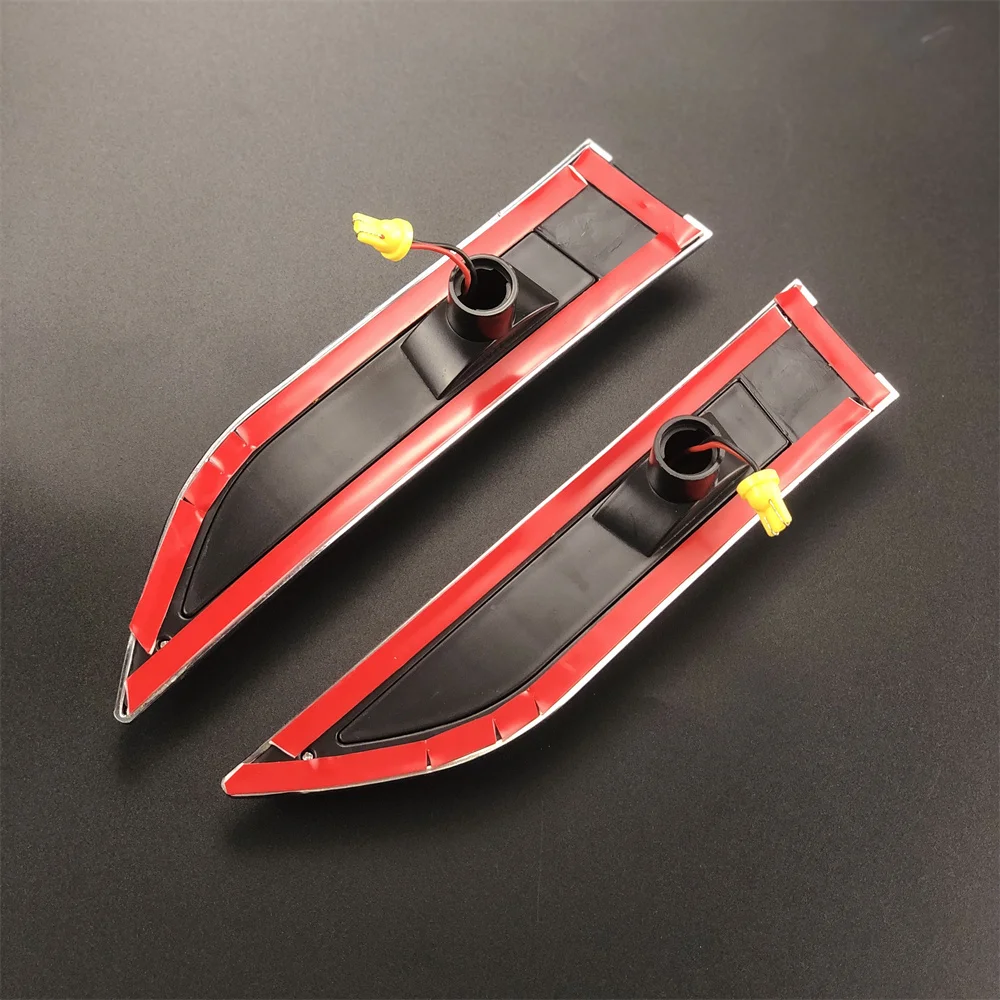 1Pair Car Styling Accessories Side Turn Signals Lamp Light Decorative Sticker For Chevrolet Cruze Aveo Sail