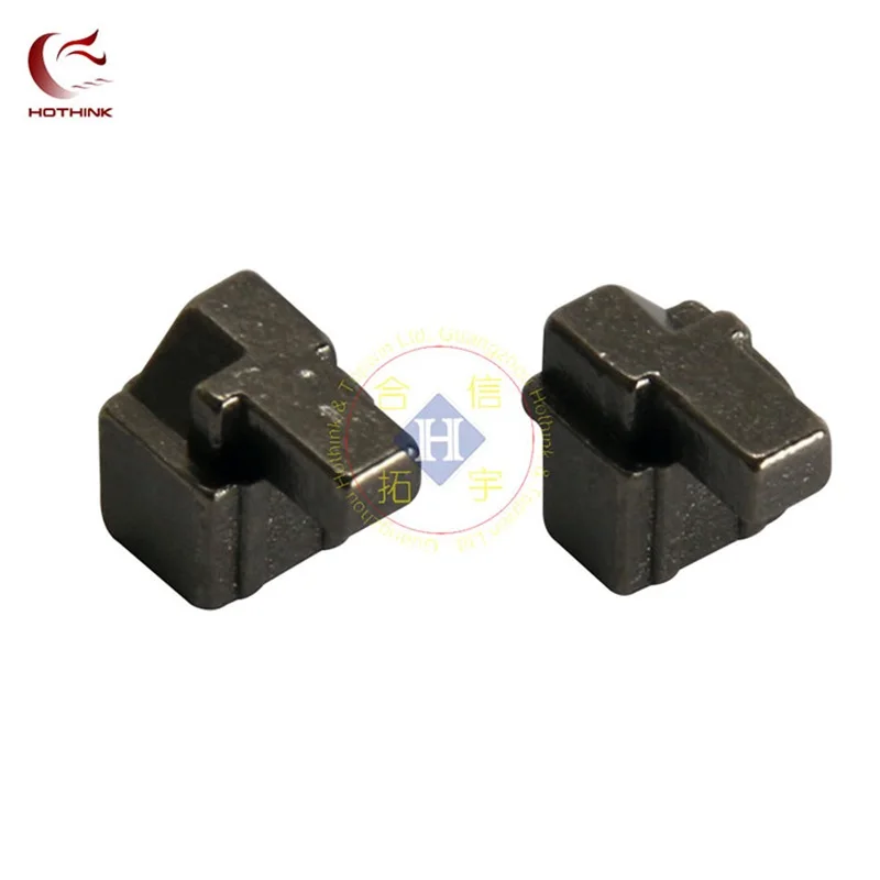 HOTHINK لأسود المعادن ل Nintend التبديل الفرح يخدع تحكم استبدال المنزلق مشبك قفل خزانة لتعزية 1 زوج