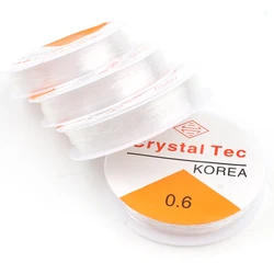 Transparent Elastic Crystal Line Stretch Cord Beading Rope String Thread DIY Bracelet Accessories For Jewelry Making 0.6/0.8/1mm
