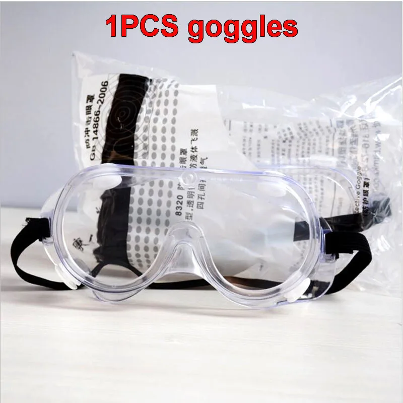 high quality Goggles + gas mask Combined Silica gel protective mask against Spray paint Graffiti Toxic gas respirator mask