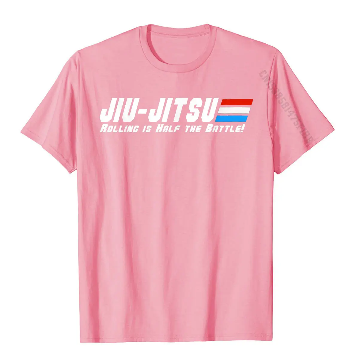 Jiu Jitsu Shirts Rolling Is Half The Battle BJJ MMA Jujitsu T-Shirt PrintedGift Tees Hip Hop Cotton Mens Top T-Shirts