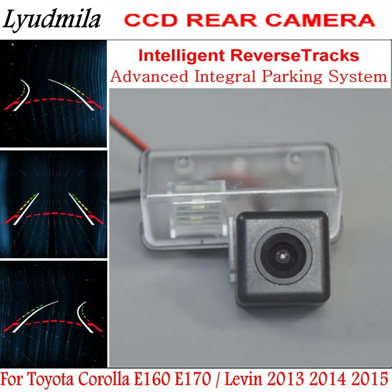 

Lyudmila FOR Toyota Corolla / EZ / Toyota Camry XV50 Car Intelligentized Backup Reversing Rear Camera Dynamic Guidance Tracks