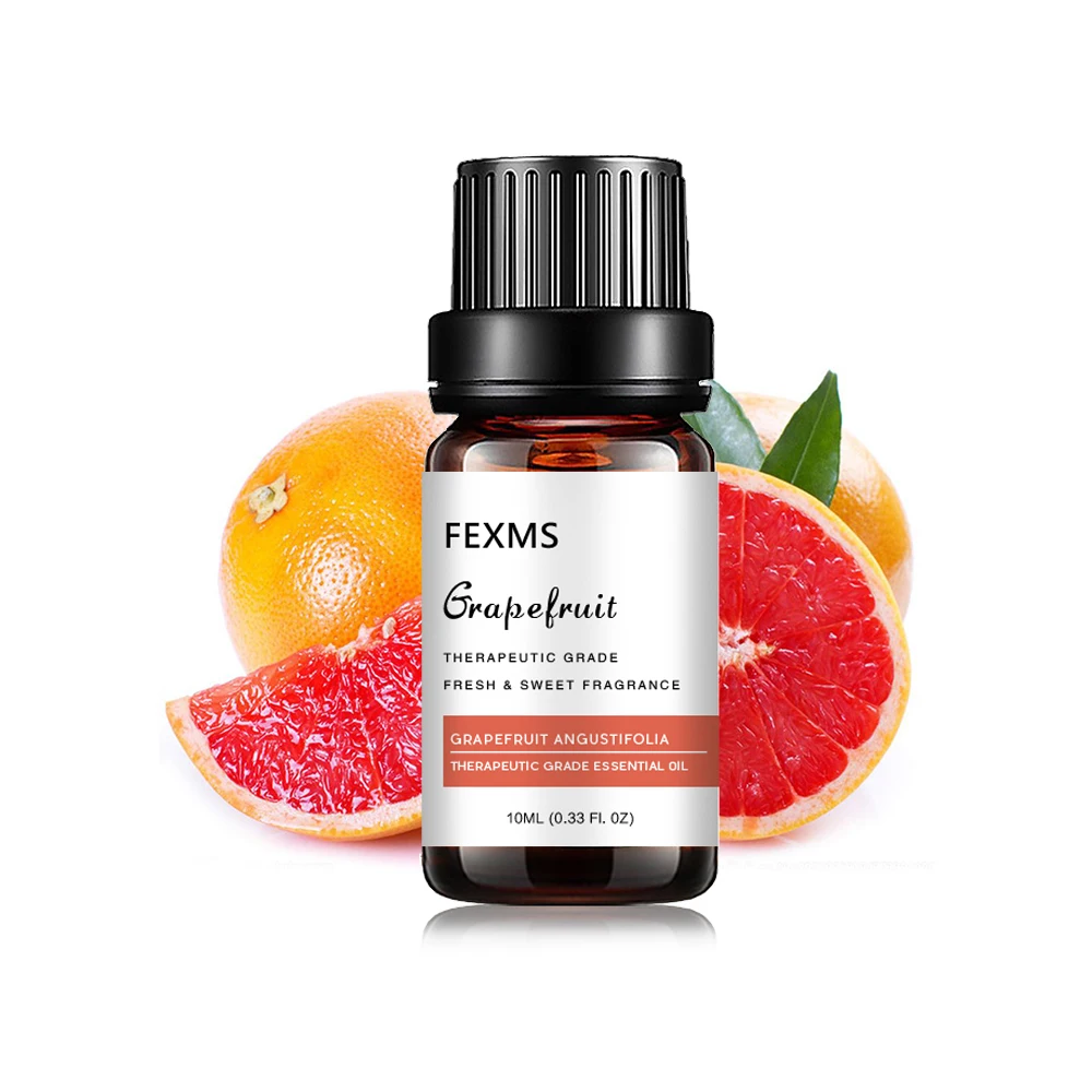 Grapefruit Essential Oil (100% Pure Natural) Therapeutic Grade - Perfect for Aromatherapy, Relaxation, Skin Therapy & More!