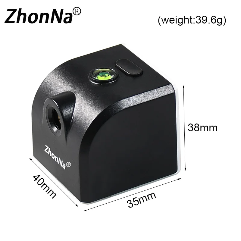 Imagem -03 - Mini Ferramentas Portáteis de Medição de Nível a Laser Feixe de Luz Vermelha Visão de Posicionamento de Prática de Golfe com Função de Adsorção Magnética
