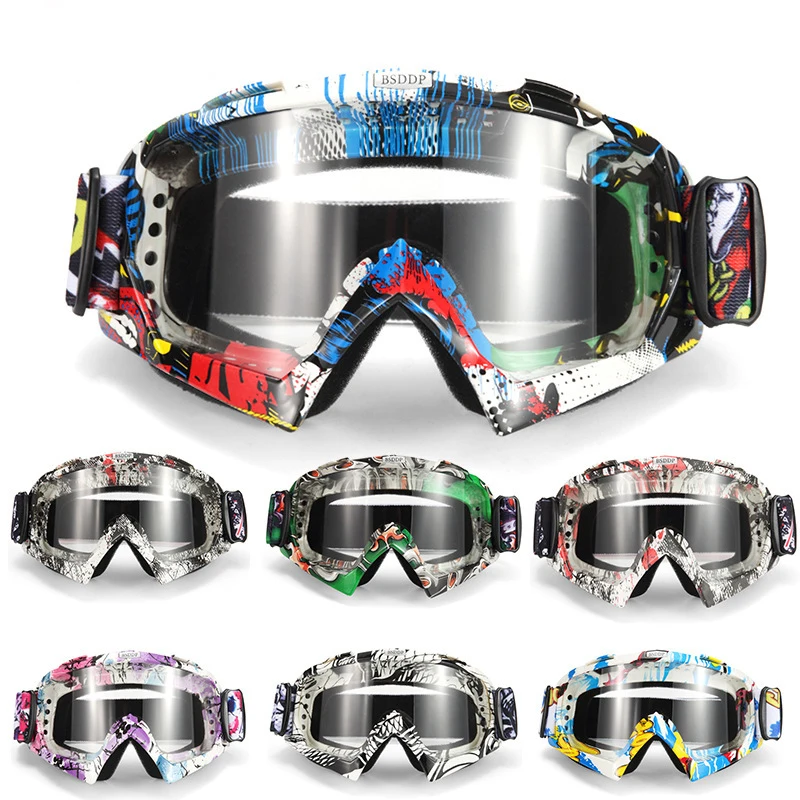 Motorcycle goggles Knights equipped with cross-country goggles, ski goggles, outdoor riding glasses for Motocross Goggles