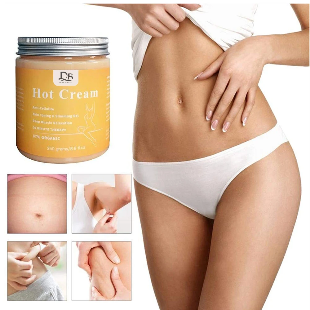 Fat Burner Weight Loss Cream Anti Cellulite Hot Cream Body Massager Gel Slimming Cream Hot Selling Massage Hot Anti-Cellulite