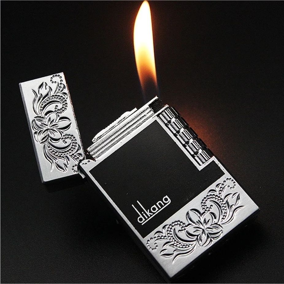 New Fashionable metal cigar lighter   style cigarette lighter flashlight old style cigarette lighter (excluding gasoline or oil)