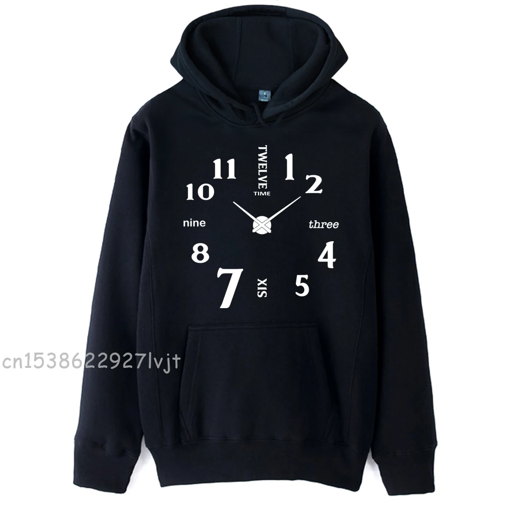 

Girls Woman Hoodie Hannibal Lector Wall Clock Three Six Nine Twelve Couple Clothes Autumn Winter Fleece