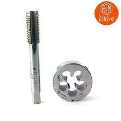 1/2-12 1/2-14 1/2-18 1/2-24 1/2-27 1/2-36 1/2-40 UNS American machine tap American die hand tool set tapping mold round tap wire