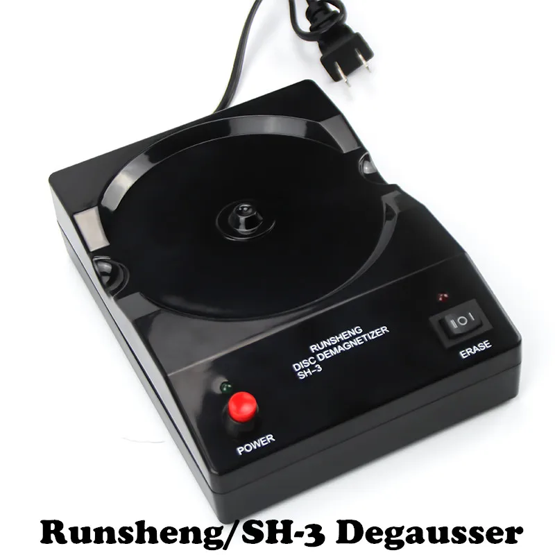 

DVD/CD Demagnetizer Upgrade Version SH-3 Degausser Embellish Sound Bile Duct Wire Blue Light Demagnetization Degaussing Device