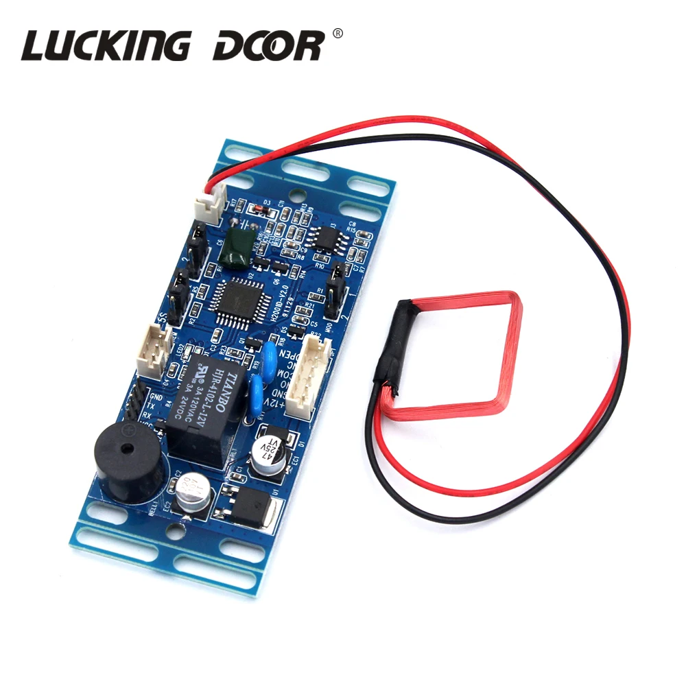 125Khz 13.56Mhz RFID Proximity Access Control System Board Building intercom module Embedded Access Control module 2500 user