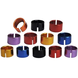 50PCS ID8xH6 mm Open-ended Blank Pigeon Foot Ring Blank Metal Aluminum Identification Sign Round Dove Birds Leg Label Bands