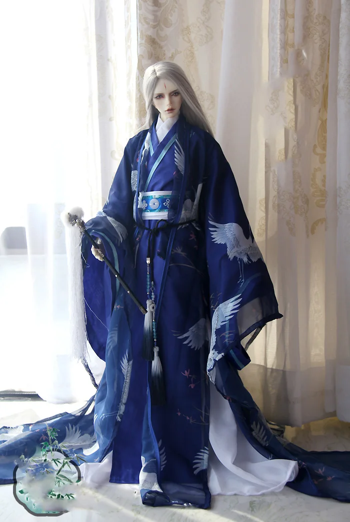 1/4 1/3 BJD Vestiti Costume Antico Intrattenimento Musiche E Canzoni Samurai Vestito Per BJD/SD MSD SD13 SSDF ID72 80 centimetri Forte Zio bambola accessori C0906