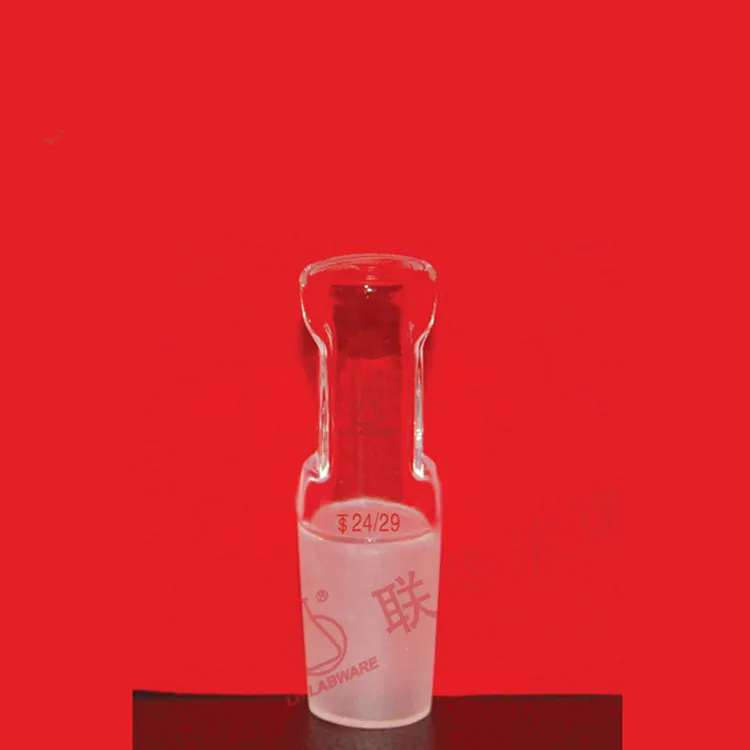 Hueco tapón de vidrio sólido suelo tapón Hexagonal estándar tope estándar de vidrio 279/280