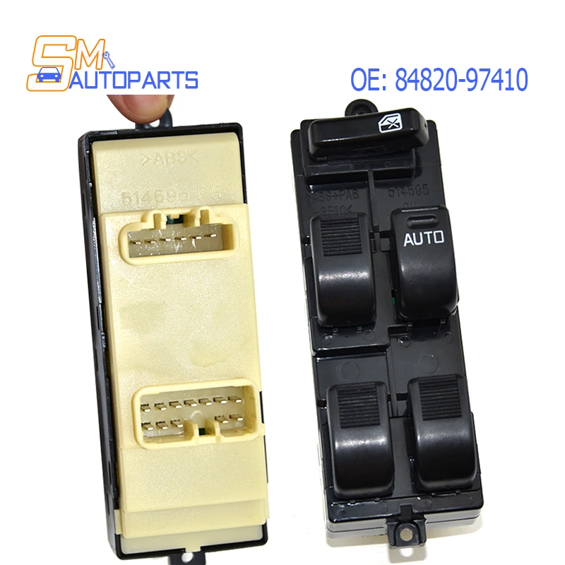 New 84820-97410 Front RH Electric Power Window Master Control Switch For Toyota Duet Daihatsu Suzuki 8482097410 84820 97410