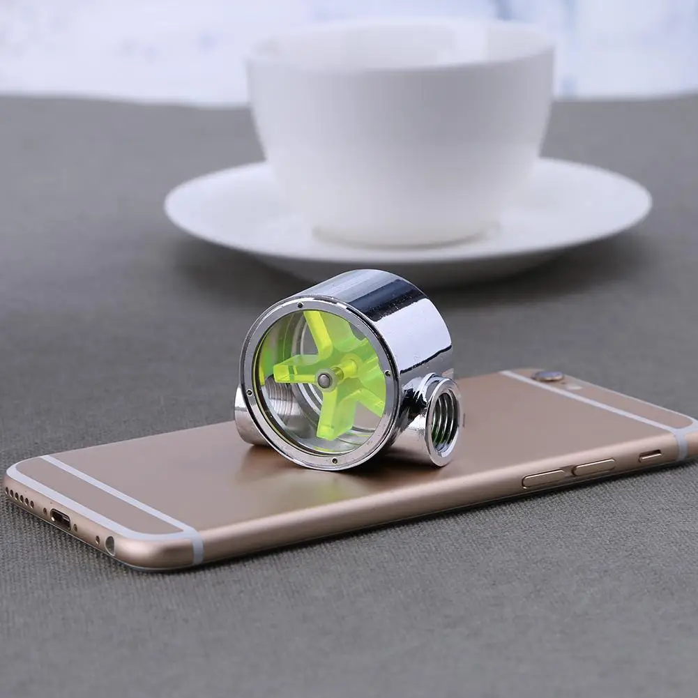 New Water Flow Meter G1/4 5-Leaves Impeller Water Flow Meter for computer PC Cooling System Accessories