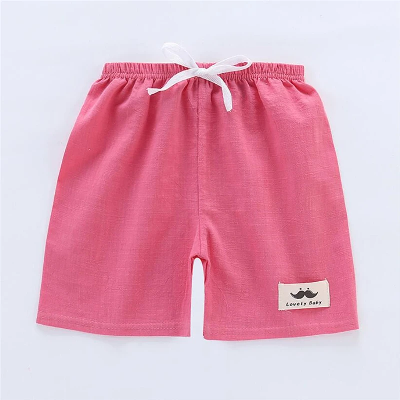 Cheap Price Cotton Thin Baby Boys Girls Shorts Summer Fashion Casual Toddler Kids Pants Candy Color Children\'s Shorts