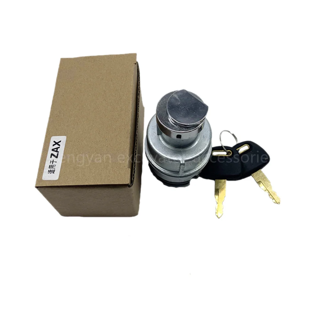 Excavator parts starter Hitachi ZAX70 120 200 240 300-2-3-5-6 start ignition switch electric door lock battery lock