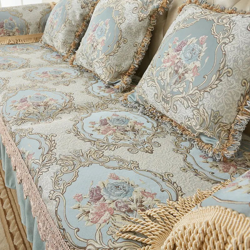 Sofa Cover Slip Resistant Slipcover Seat European Style Couch Cover Sofa Towel for Living Room Decor Home Textiles Almofadas Dec