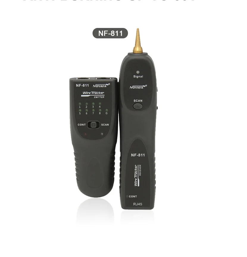 NOYAFA NF-811 RJ45 Netzwerkkabeltester RJ11 Telefonkabel Tracker Toner Ethernet LAN Kabel Detektor Linie Kontinuitätstestwerkzeug