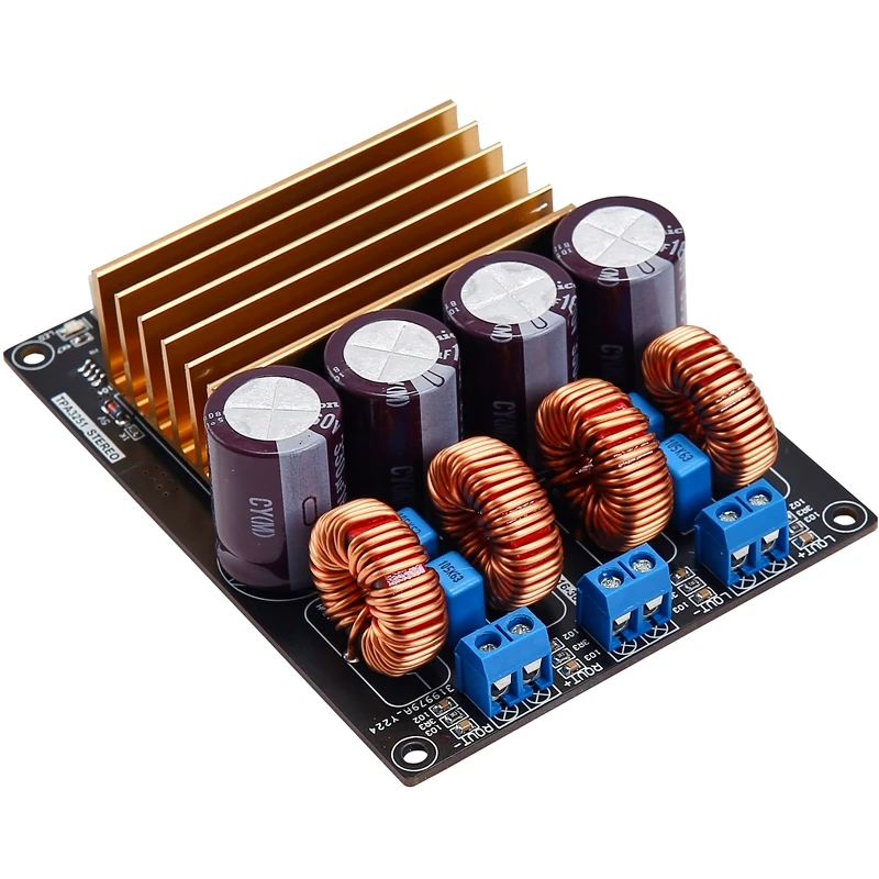 TPA3251 Digital Power Amplifier Board 175W*2 Stereo BTL Audio Amplifier Class D PurePath HD DC24-36V