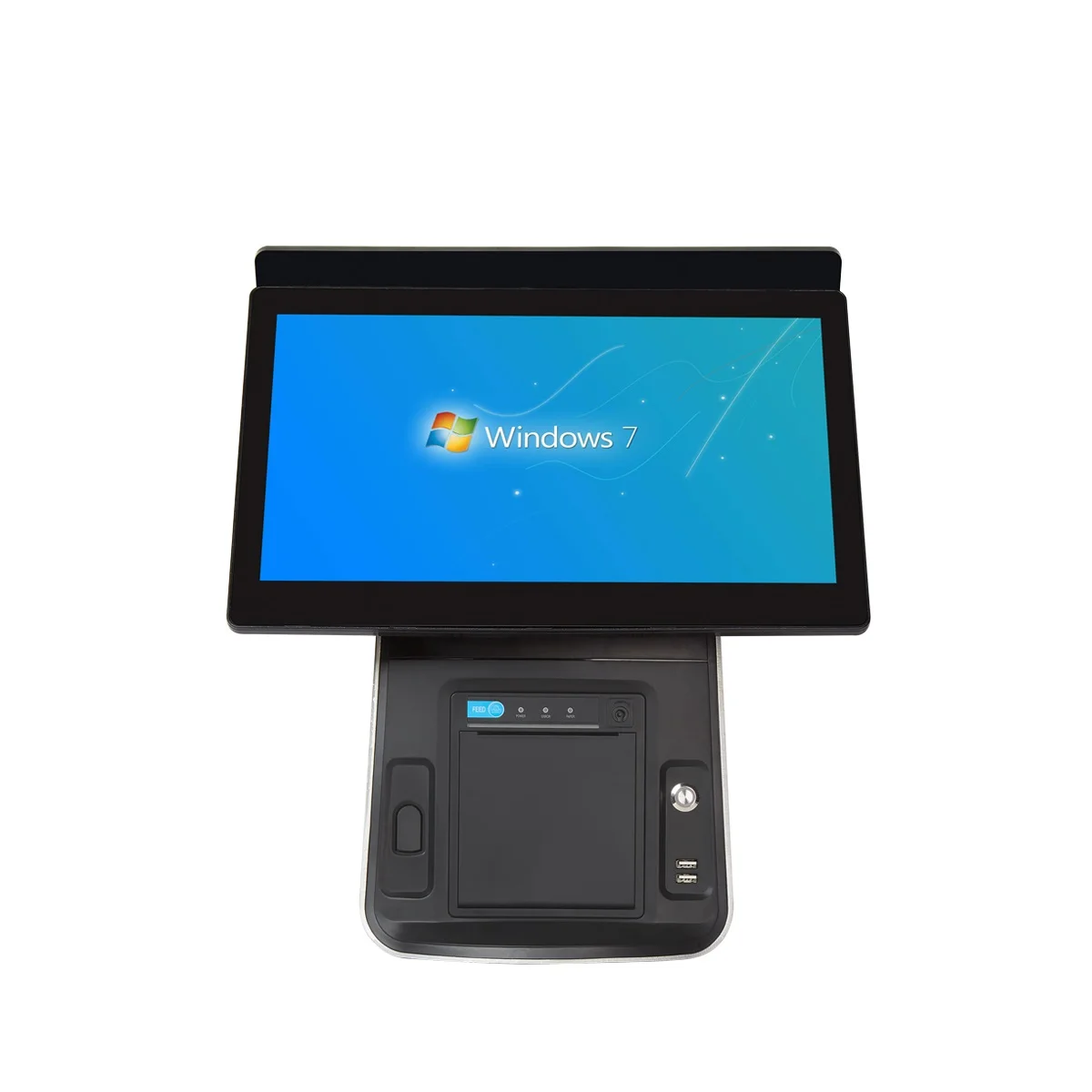 

HSPOS 15.6 inch Touch Screen POS System Cash Register Machine For Restaurant Or Retail Store HS-R19