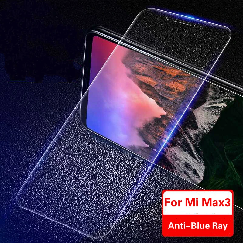 JGKK Anti-Blue Ray Tempered Glass For Xiaomi Mi Max 3 Max2 Mix 2S Mix2 Mix Mix3 5G Screen Protector For Xiaomi Mi Max3 Glass