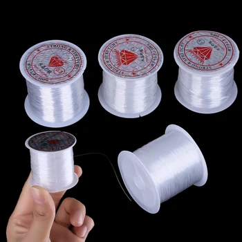 New Strong Crystal Fishing Line PE Nylon Braided line Thread Monofilament 0.2mm-0.6mm 155/100/80/60/45/35/22/20m Wire Tools 1