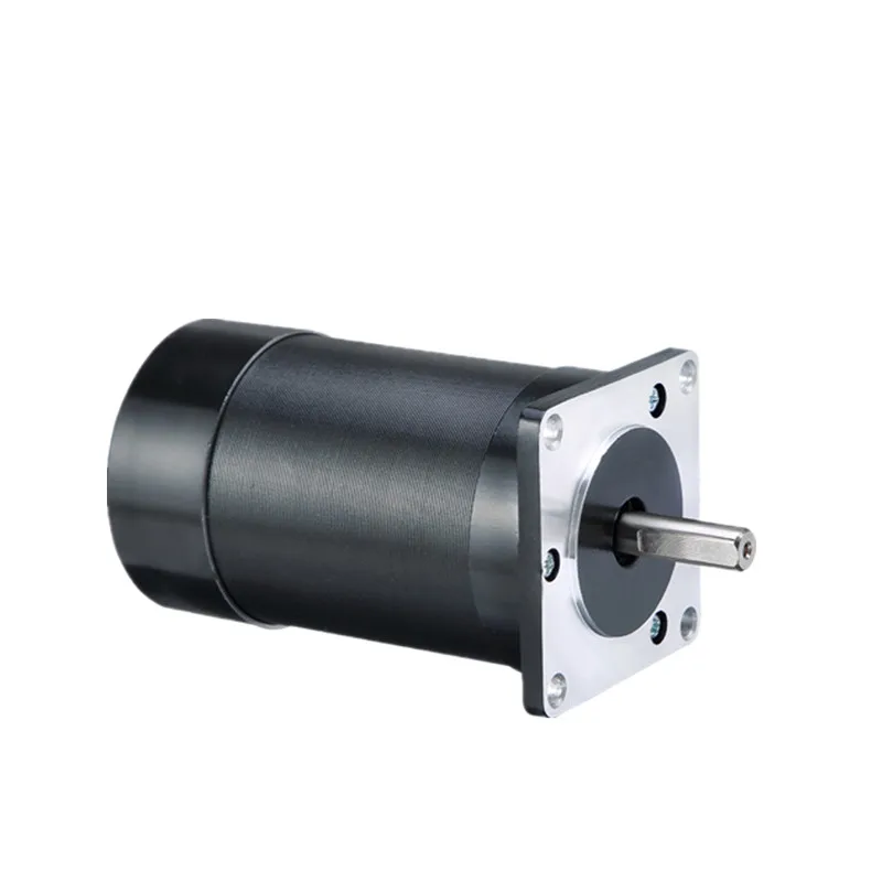 LK57BL11524 57 series 24V 140W Brushless DC Motor 3 Phase 8 pole 24v bldc motor length 140mm high torque 24v bldc motor