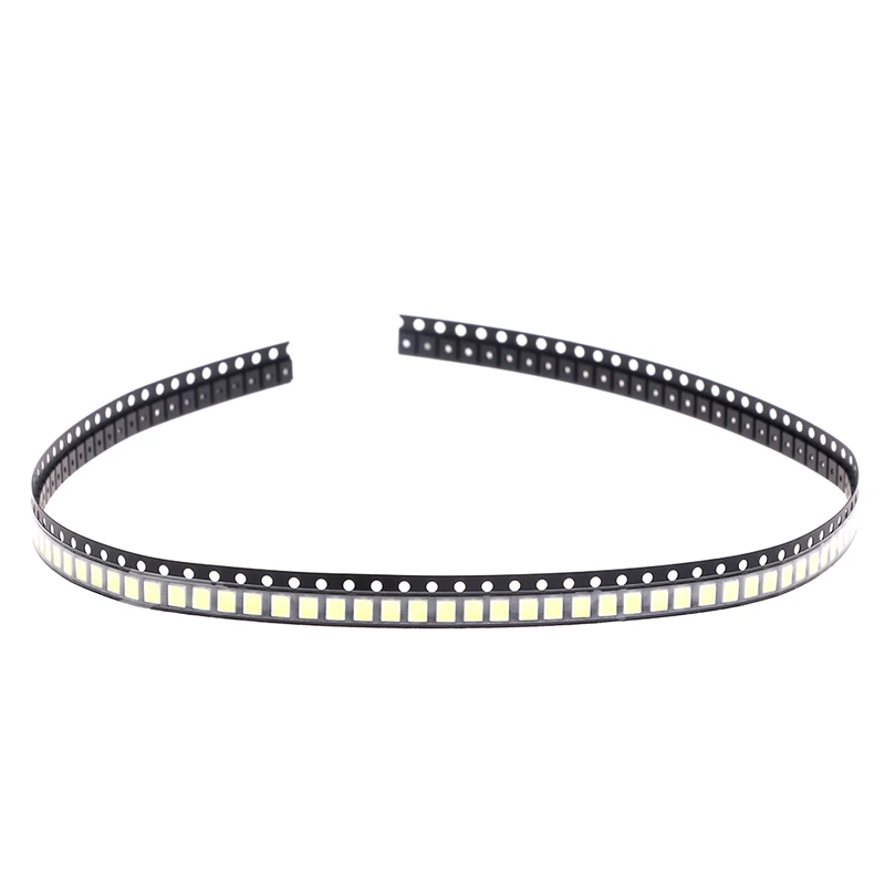 100Pcs 3030 SMD LED perline 1W 3V/6V/9V luce bianca fredda per TV LED diodi LCD TV retroilluminazione perline