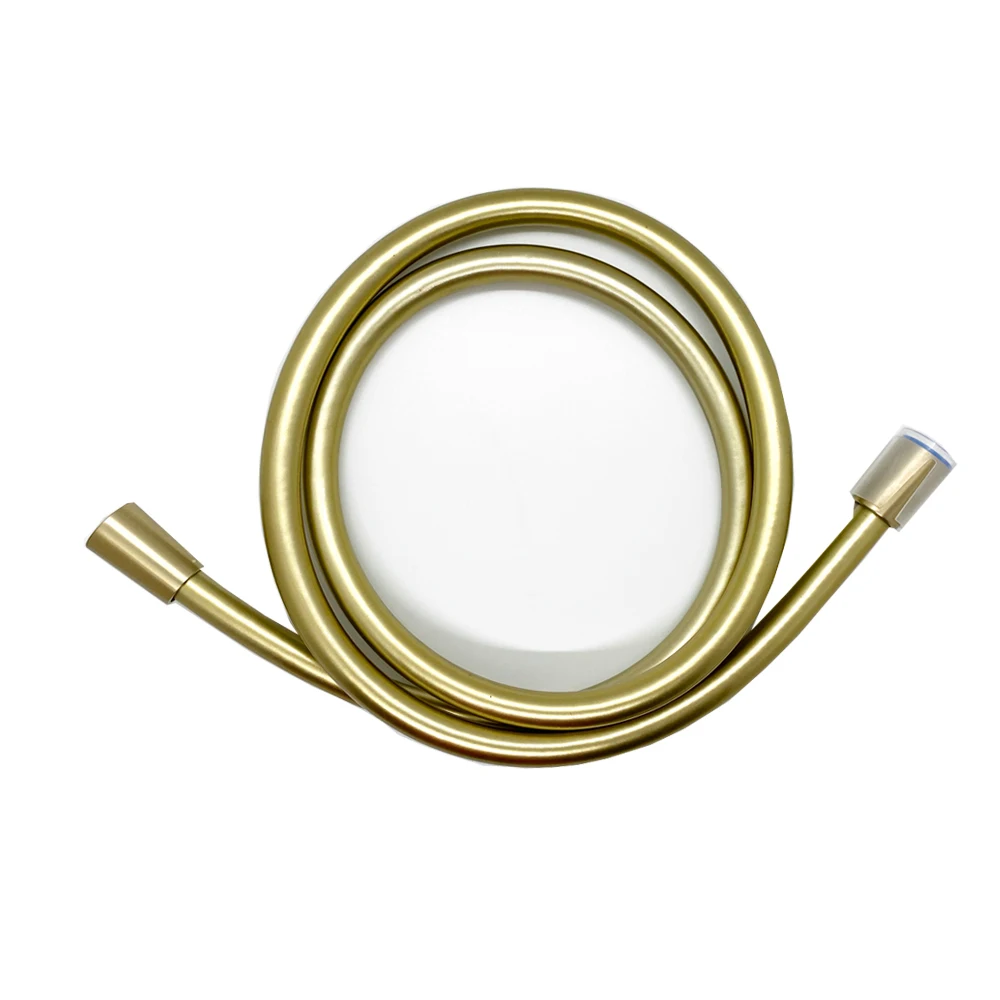 

Gold Shower Faucet Hose GI/2 Universal PVC Handheld Shower Plumbing Free Wind Line High Pressure Wire 360 Degree Flexible