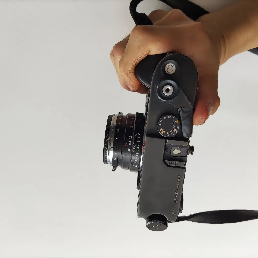 New ultra-light ebony wooden L Type Bracket Tripod Ball head Plate Base Grip Handle For leica M6 M7 MP Camera accessories