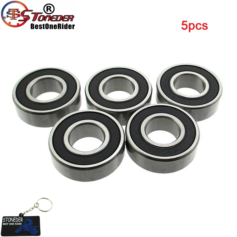 STONEDER 5x 99502H Premium Quality Radial Ball Bearing & 2 Rubber Seals For Mower Go Kart MTD 741-0155 941-0155 Stens 215-202