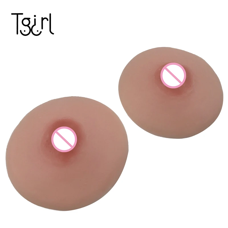 Tgirl Silicone Breast shields,Breast Pads,Nipple Cover Reusable Fake Breast Bachelor Favors Cosplay Boobs Props for Crossdresser