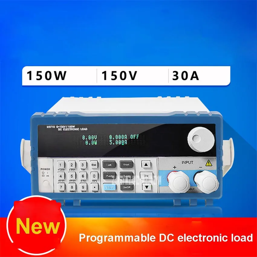 Professional Electronic Load Programmable DC Electronic Load Digital Control Battery Tester Load Meter M9710 150W 0-150V 0-30A