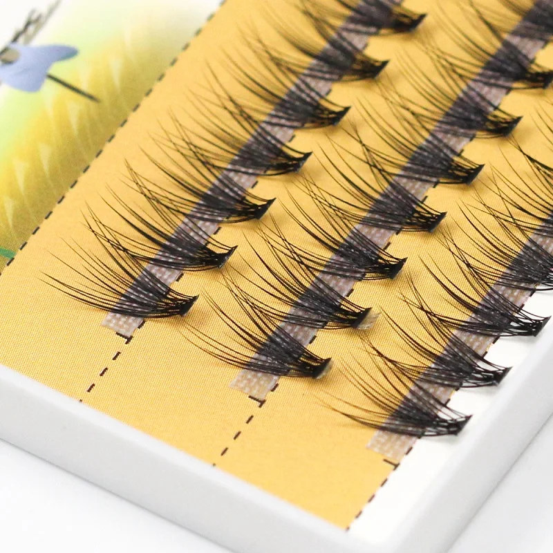 Grafting World 20D Individual Eyelash 0.07 and 0.1 Russia Cilia 60 Pcs Personal Make Up Eyelash Clusters