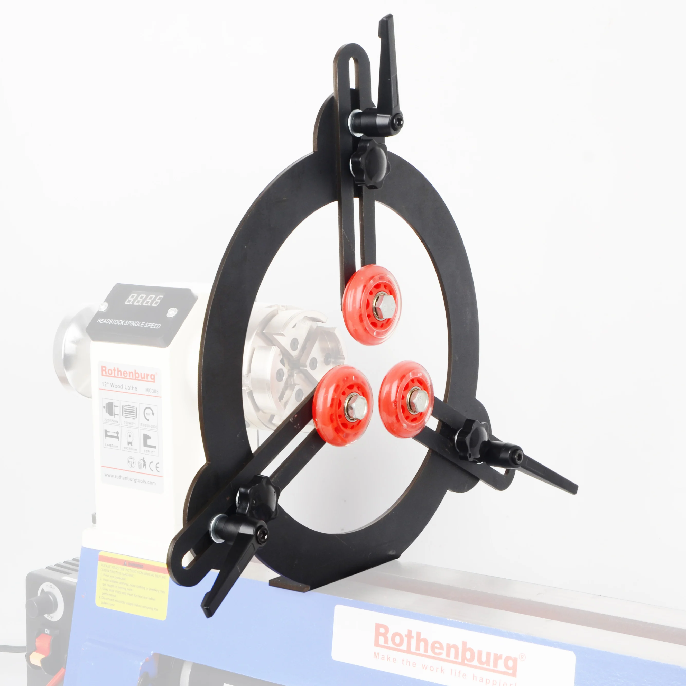 Bracket Lathe Center FrameWoodworking Lathe Center Support Fixture Accessories