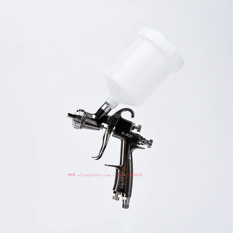 Paint spray gun k-400 paint gun spray paint 1.4mm/1.7mm nozzle air paint tools for home spray gun for cars