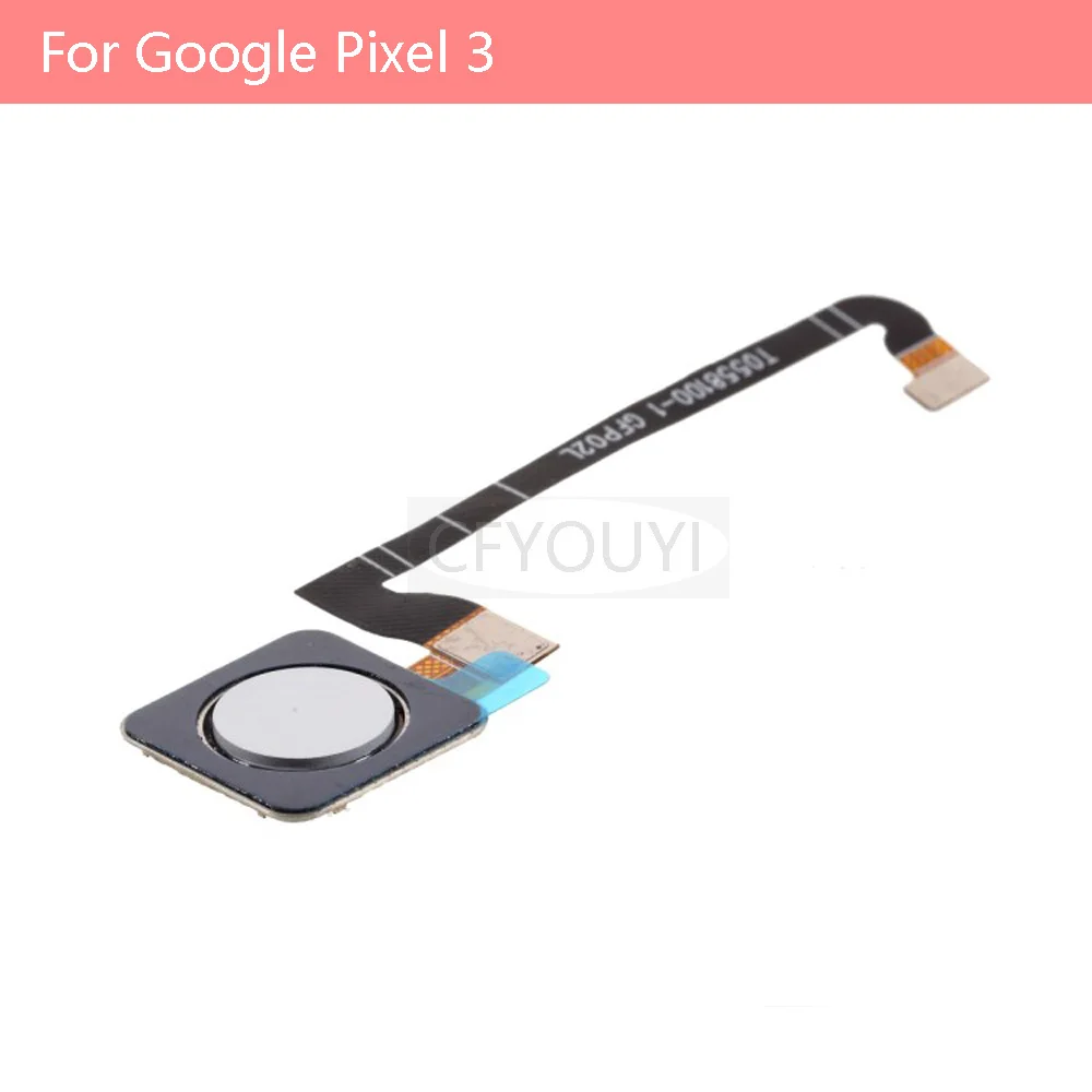 

For Google Pixel 3 Pixel3 Home Key Fingerprint Button Flex Cable Part Repair Part